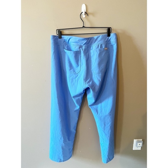 FIGS Blue Straight Leg Scrub Pants - Picture 2 of 6